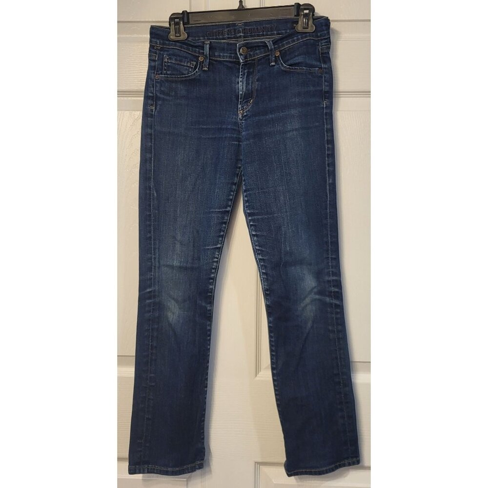 Citizens Of Humanity Mid Rise Straight Leg Etson Quiet Luxury Jeans Size 27